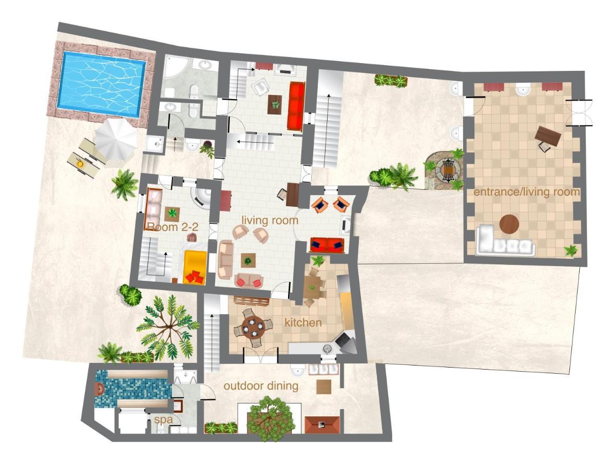 Nassibe Estate Villa Agios Ioannis  Exteriör bild